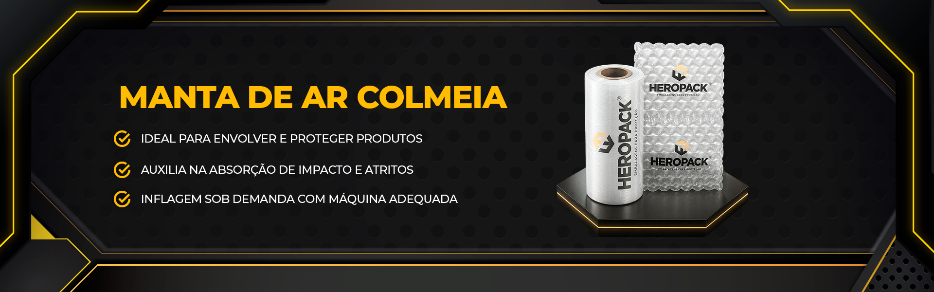 Manta de ar Colmeia